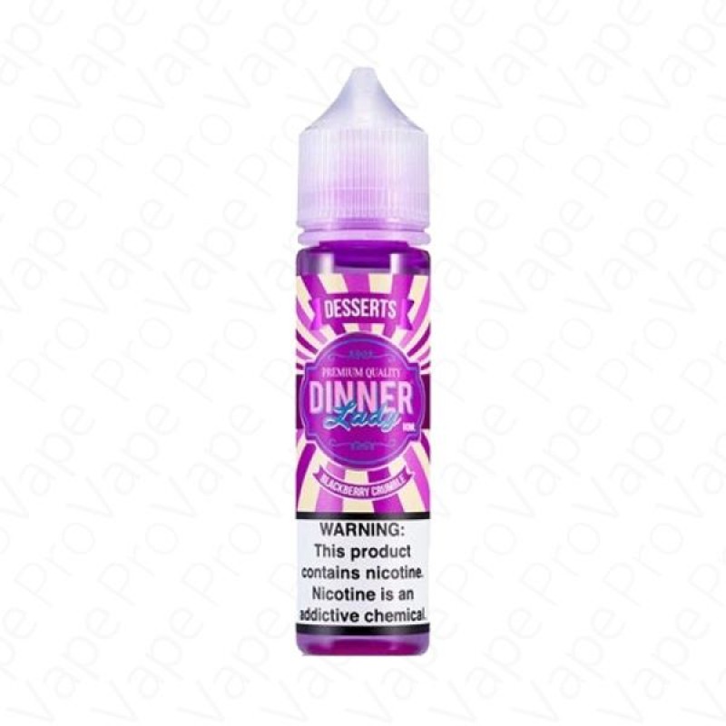 Blackberry Crumble Desserts Dinner Lady 60mL