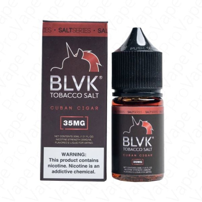 Cuban Cigar Salt BLVK Unicorn 30mL
