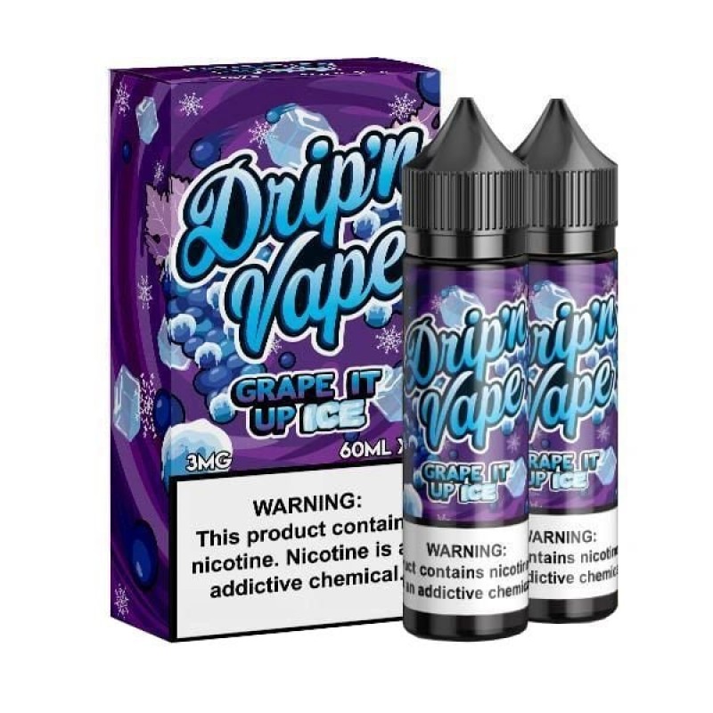Grape It Up Ice Drip'n Vape 2x60mL