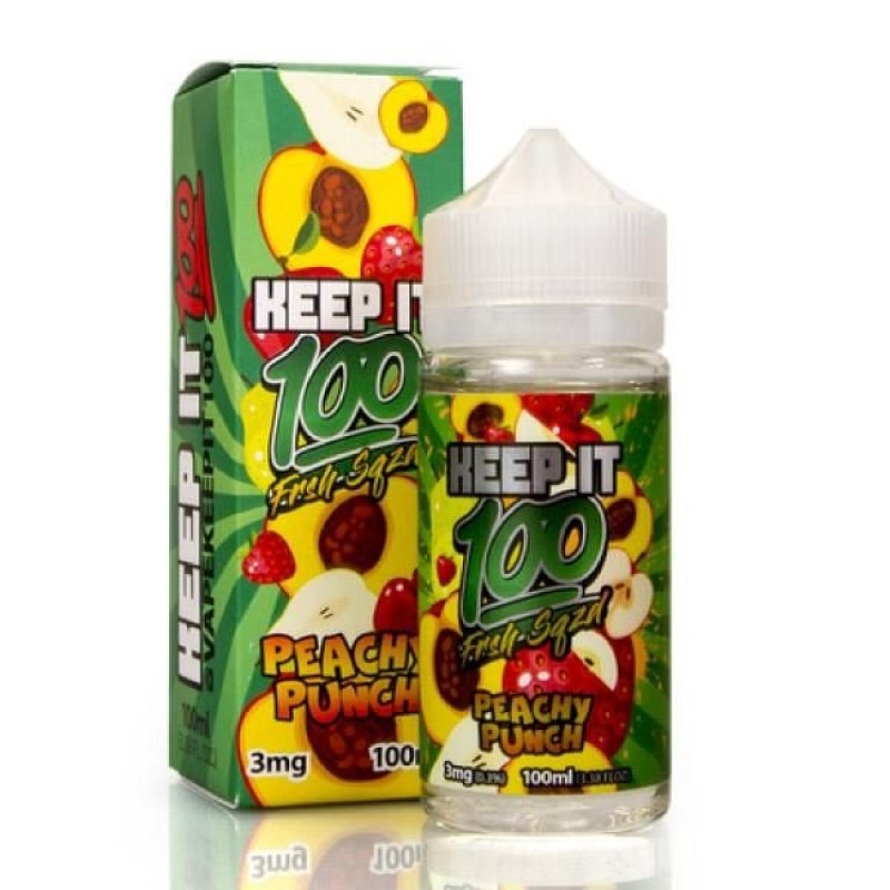 Peachy Punch - Keep It 100 - 100mL