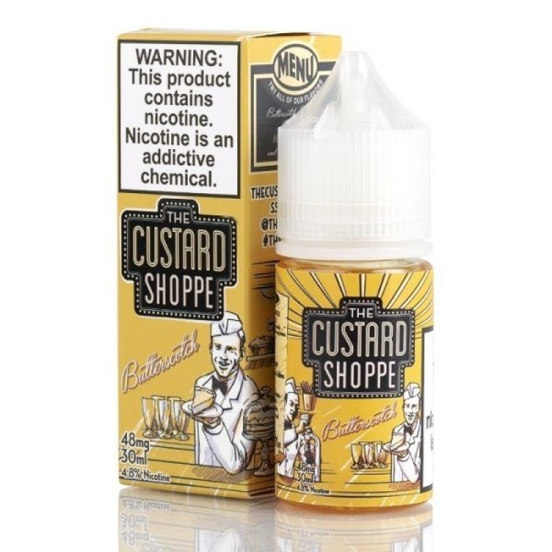 Butterscotch Salt - The Custard Shoppe - 30mL