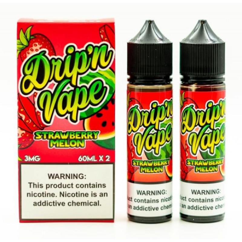 Strawberry Melon – Drip’n Vape – 60mL x 2