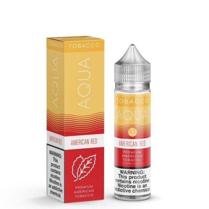 American Red - AQUA Tobacco E-Liquid - 60mL