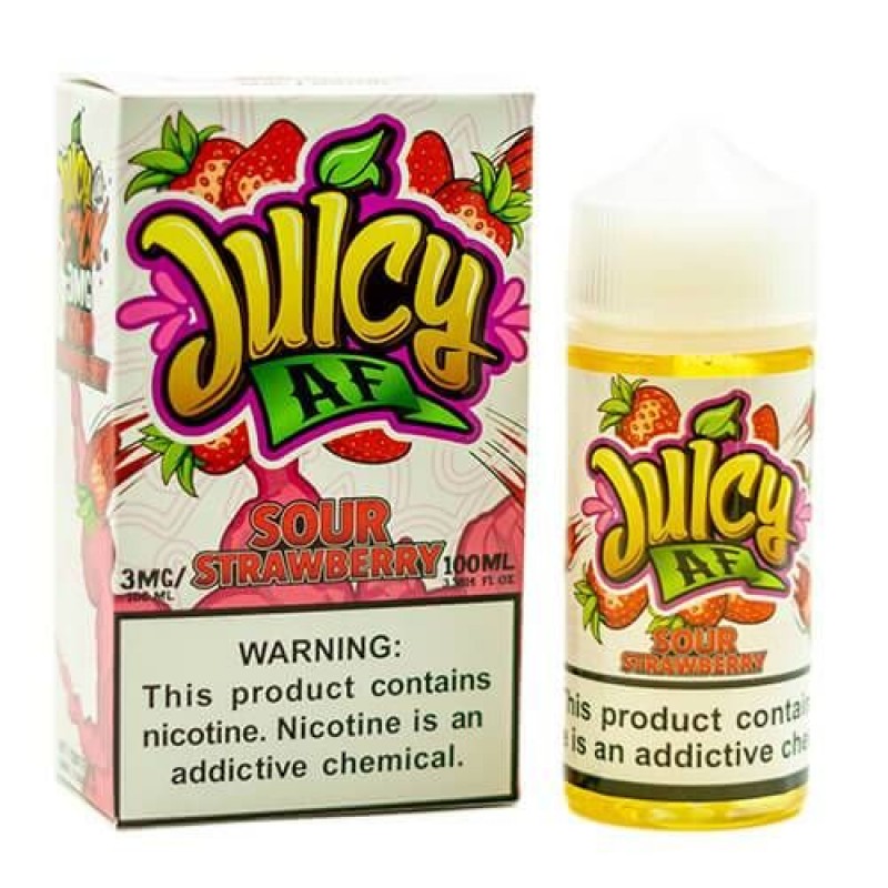 Sour Strawberry Juicy AF 100mL