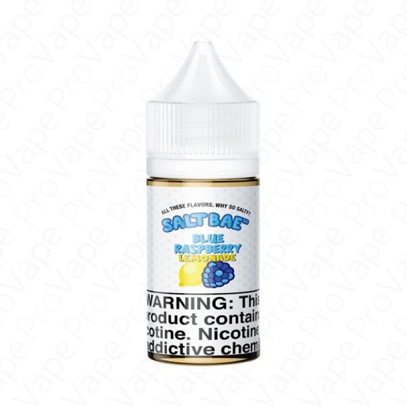 Blue Raspberry Lemonade Salt Bae 50 Salt Nic E-Juice 30ml