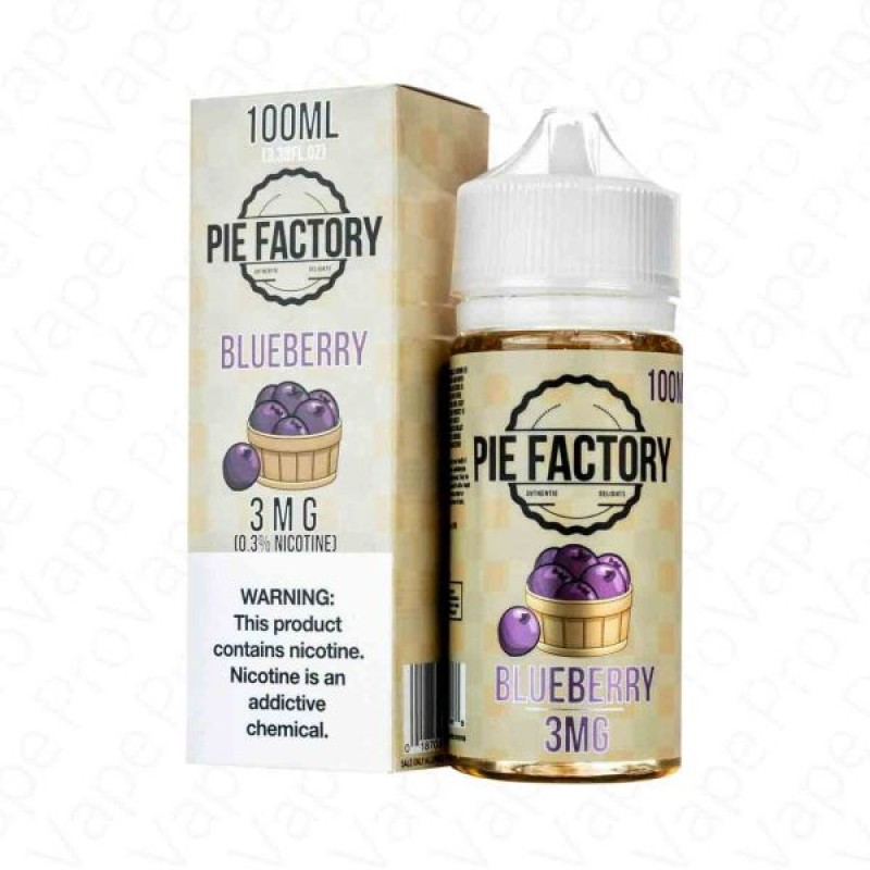 Blueberry Pie Factory Tailored Vapors 100ML