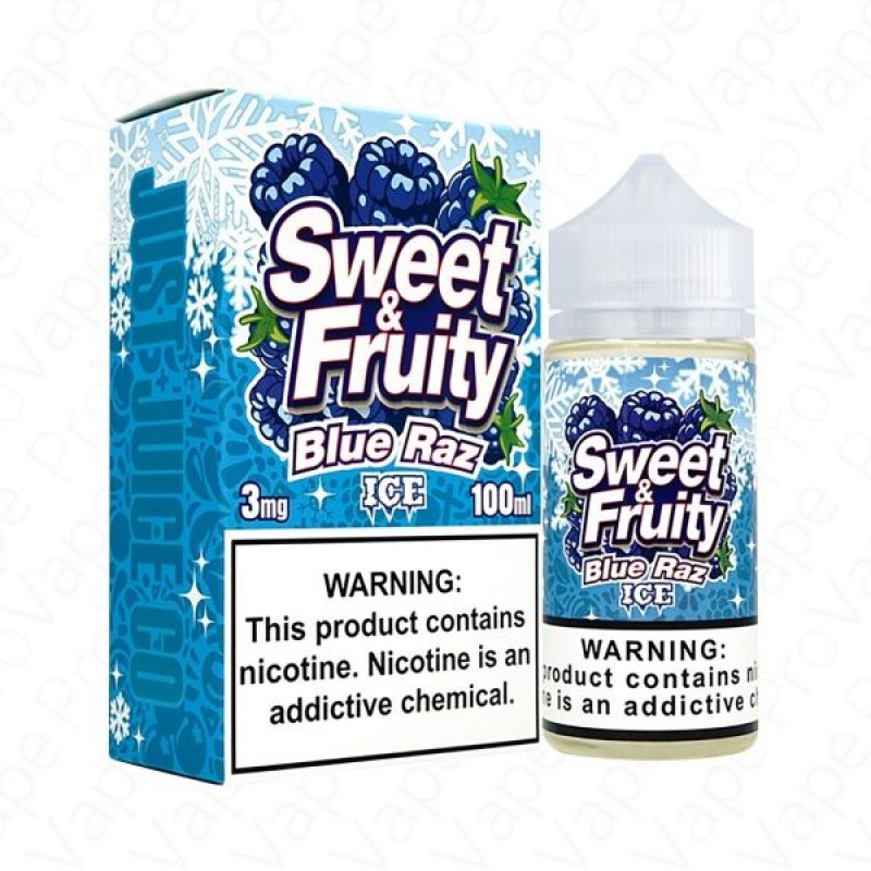 Blue Raz Ice Sweet & Fruity 100mL