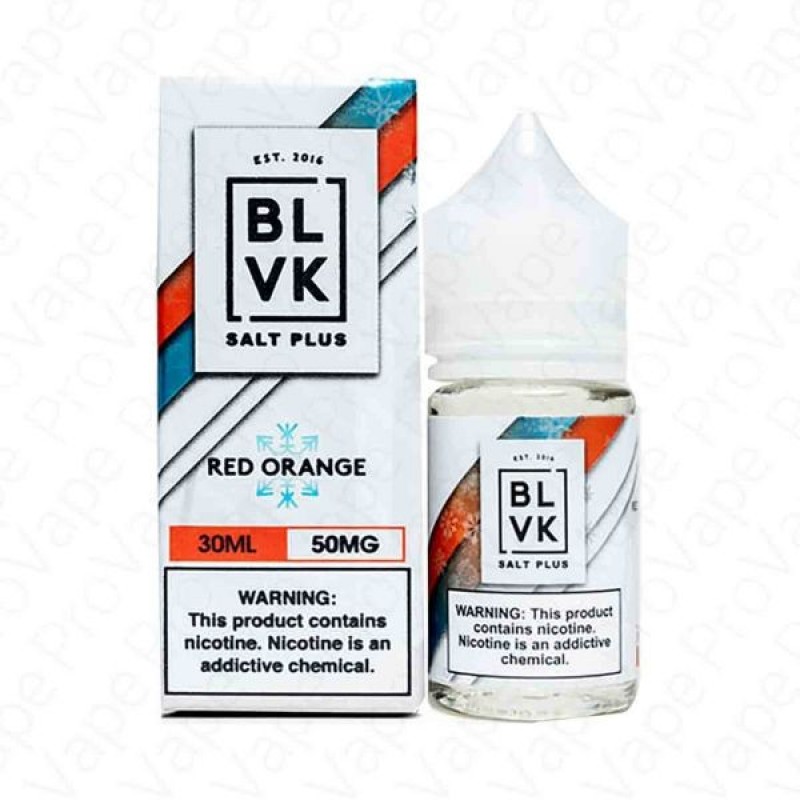 Red Orange Ice Salt Plus BLVK Unicorn 30mL