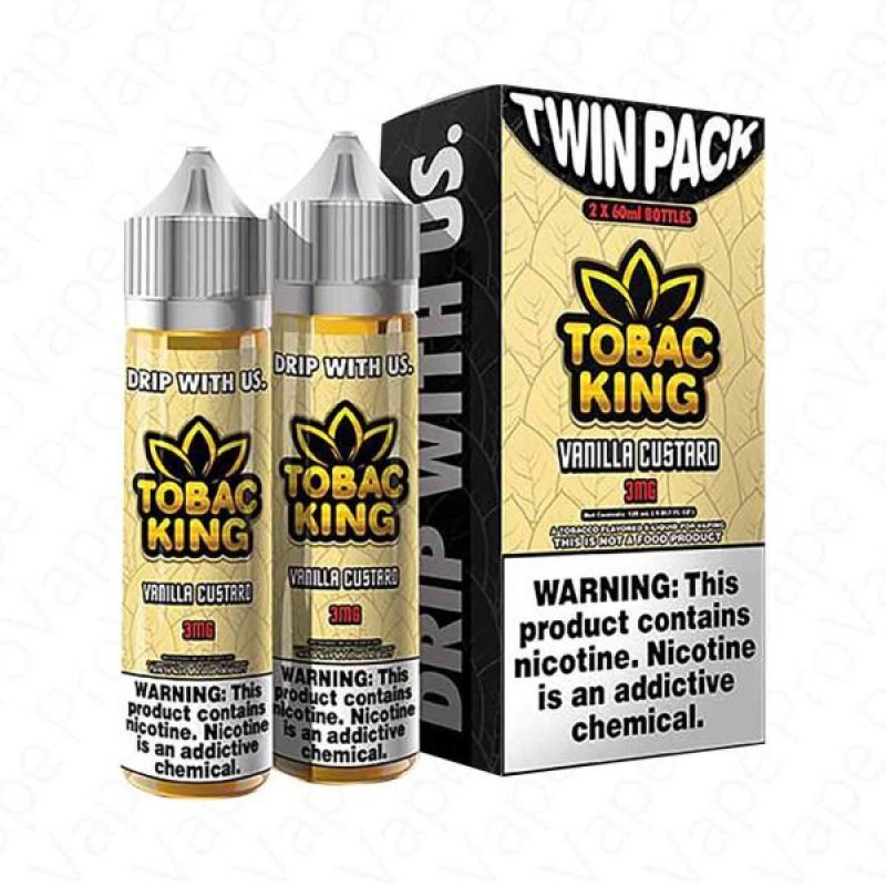 Vanilla Custard Tobac King 2x60mL