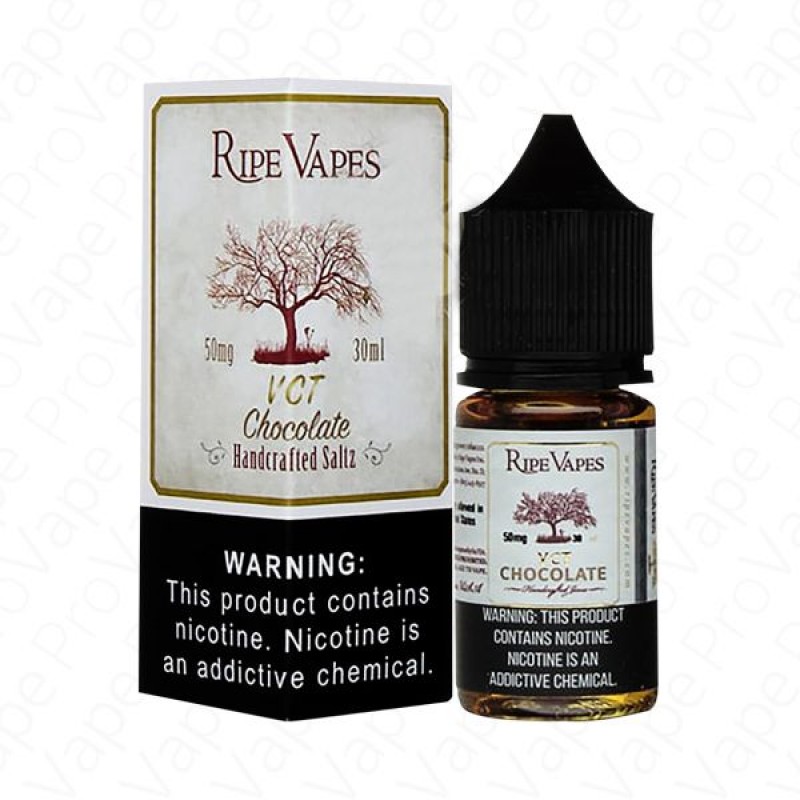 VCT Chocolate Handcrafted Saltz Pipe Vape 30mL