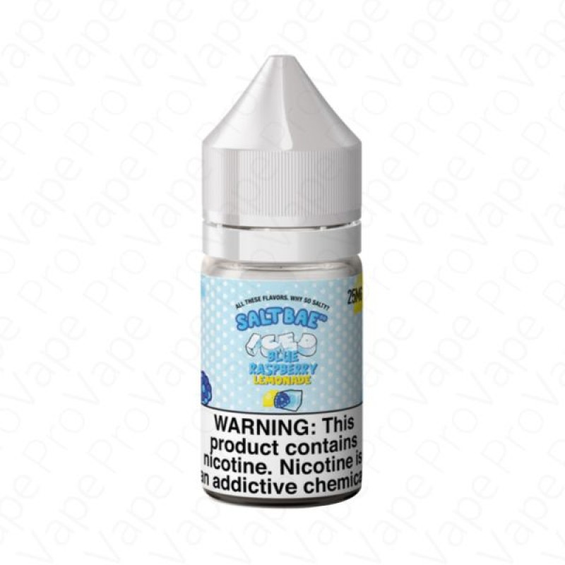 Iced Blue Raspberry Lemonade Salt Bae 50 30mL