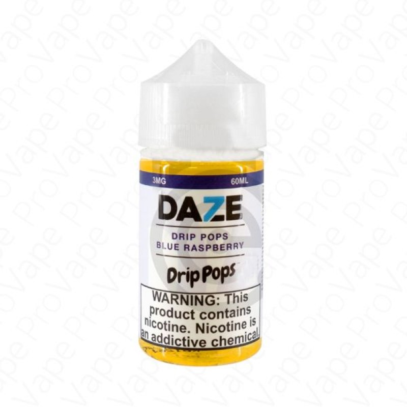 Blue Raspberry Drip Pops 7 Daze 60mL