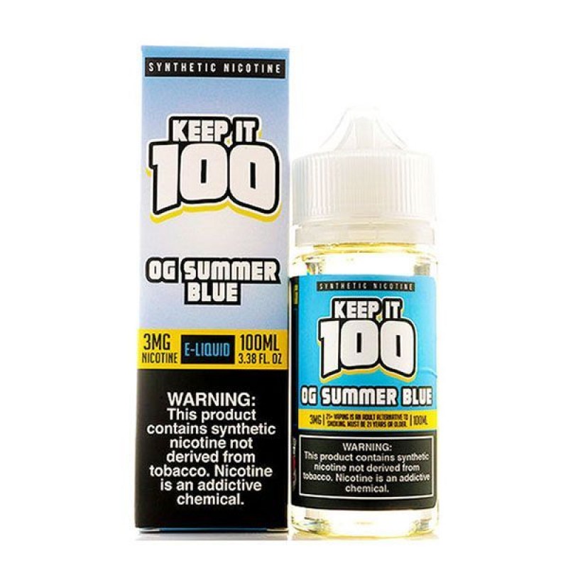 OG Summer Blue Keep It 100 TFN E-Juice 100ml