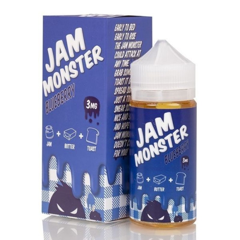 Blueberry - Jam Monster Liquids - 100mL