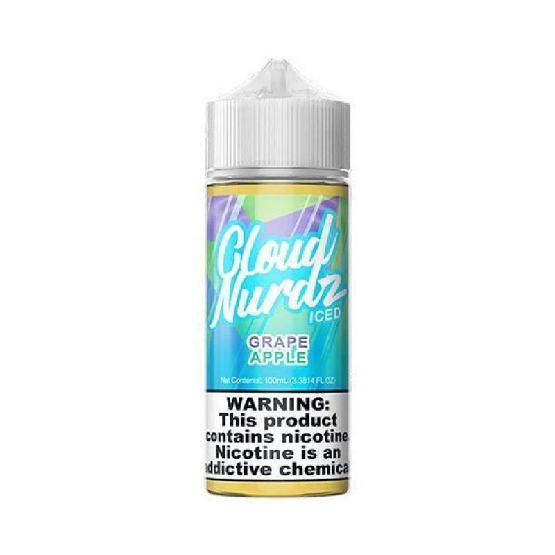 Grape Apple Iced Cloud Nurdz E-Juice 100ml