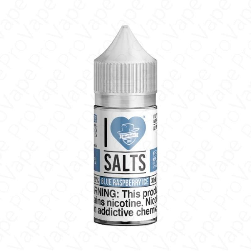 Blue Raspberry Ice I Love Salts Mad Hatter 30mL