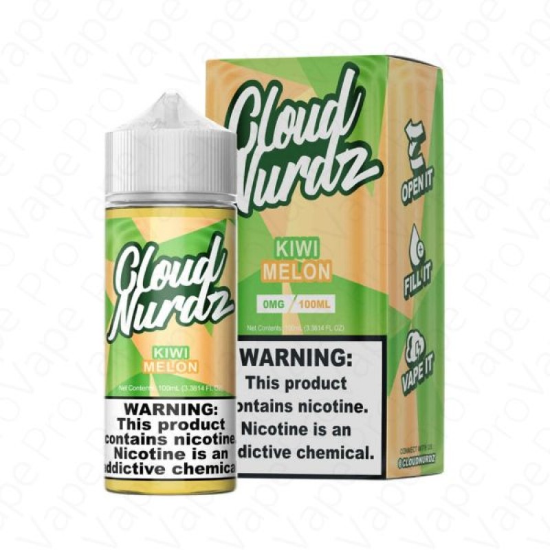 Kiwi Melon Cloud Nurdz E-Juice 100ml
