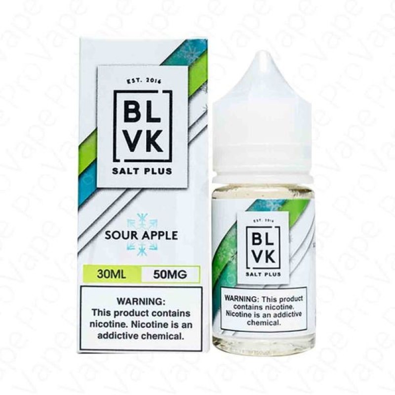 Sour Apple Ice Salt Plus BLVK Unicorn 30mL