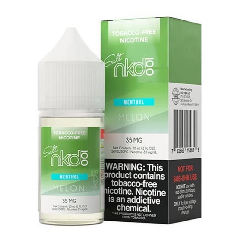 Melon Menthol NKD 100 TFN Salt Nic E-Juice 30ml