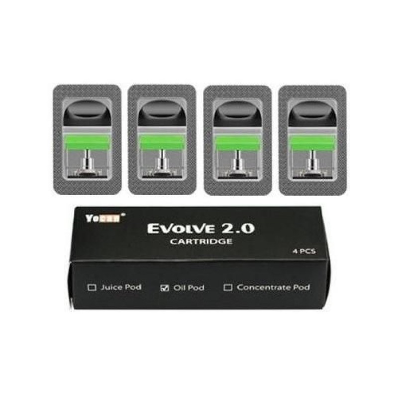 Yocan Evolve 2 Replacement Pod Cartridge 4PCS