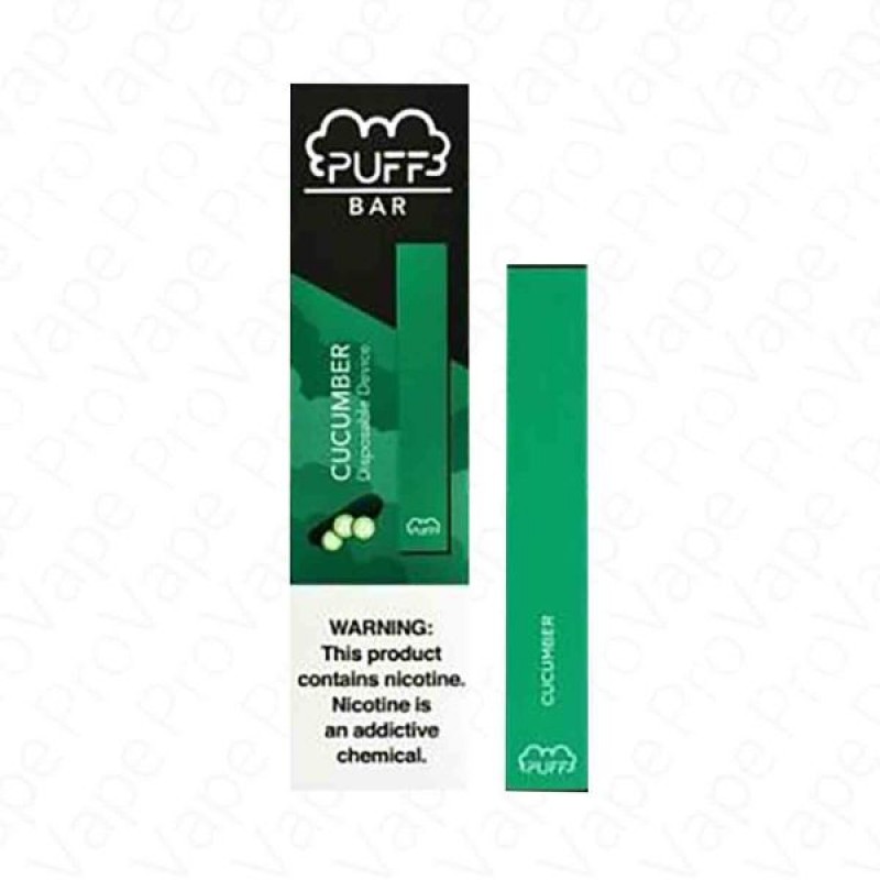 Cucumber Puff Bar Disposable Pod Device 5%