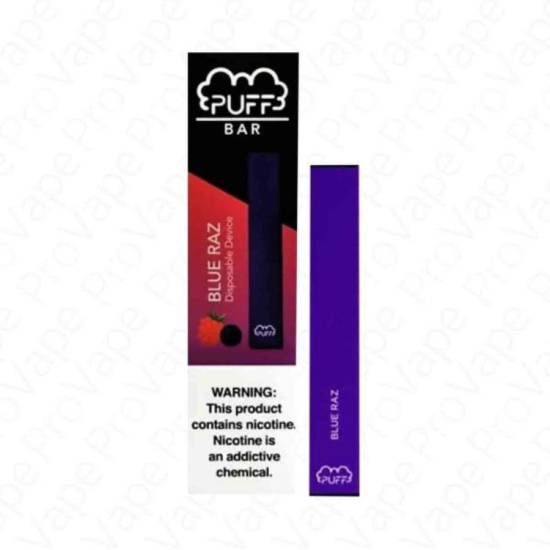 Blue Razz Puff Bar Disposable Pod Device 5%