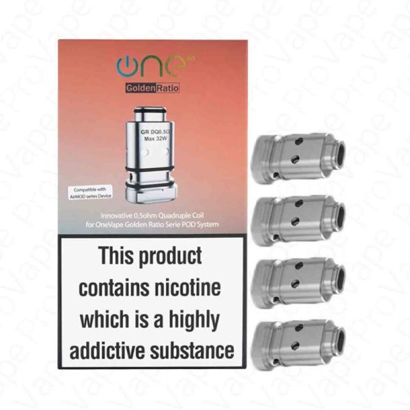 OneVape Golden Ratio Replacement Coils 4PCS